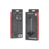 Priedas ausinėms GENESIS NGM-2232 ABS Aliuminis TPU Juoda Pilka