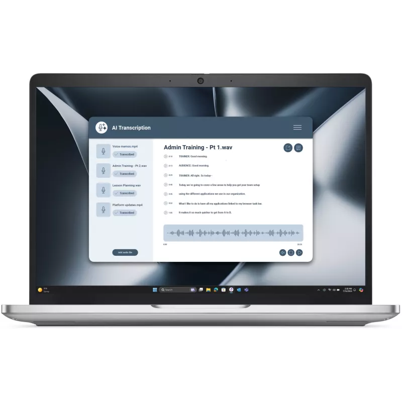 Nešiojamas kompiuteris Dell Pro 13 Plus PB13255 – AMD Ryzen 5 220 3.5 GHz, 13.3 colio Full HD+ 1920x1200, 16 GB LPDDR5x, 512 GB SSD, Windows 11 Pro, aliuminis