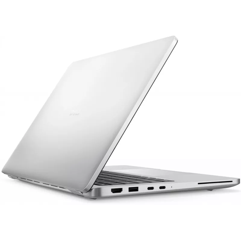 Nešiojamas kompiuteris Dell Pro 13 Plus PB13255 – AMD Ryzen 5 220 3.5 GHz, 13.3 colio Full HD+ 1920x1200, 16 GB LPDDR5x, 512 GB SSD, Windows 11 Pro, aliuminis