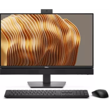 DELL Pro QC24250 All-in-One kompiuteris 24 colių Full HD Intel Core Ultra 7 16 GB DDR5 512 GB SSD Windows 11 Pro juodas