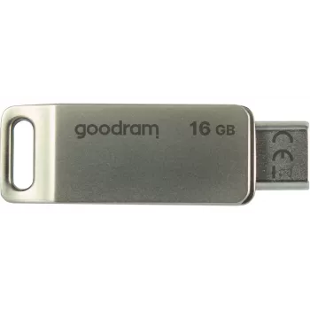 Goodram ODA3 USB atmintukas 16 GB USB Type-A / USB Type-C 3.2 Gen 1 (3.1 Gen 1) Sidabrinis