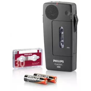 Philips Pocket Memo Classic 388 juodas diktofonas