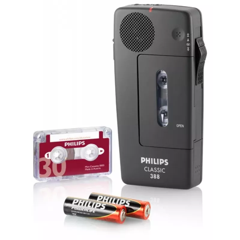 Philips Pocket Memo Classic 388 juodas diktofonas