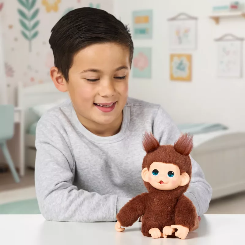 Moose Toys Little Live Pets Mano Mažylis Beždžionėlė 'Chikki Cherry'