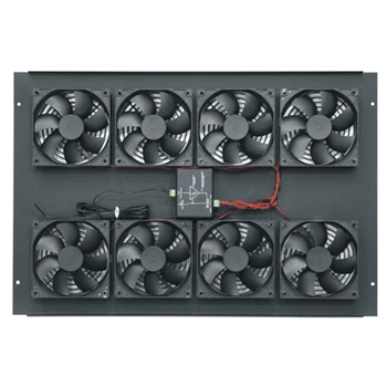 Vėdinimo įranga stovui Middle Atlantic Products IBGR-552FT, juoda