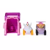 PAW Patrol Skye Pup Squad Paleidimo įrenginys su Chickaletta mašina 2 vnt., žaislas vaikams nuo 3 metų