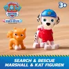 PAW Patrol: Search & Rescue – Gelbėjimo automobilis Marshal su 2 figūrėlėmis, žaislinis sunkvežimis su atatrankos mechanizmu, vaikų žaislai berniukams ir mergaitėms nuo 3 metų