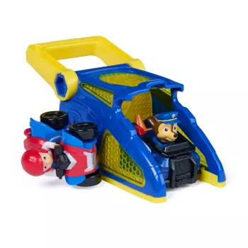 PAW Patrol Chase Pup Squad Launcher su Ryder transporto priemone 2 vnt., žaislai vaikams nuo 3 metų