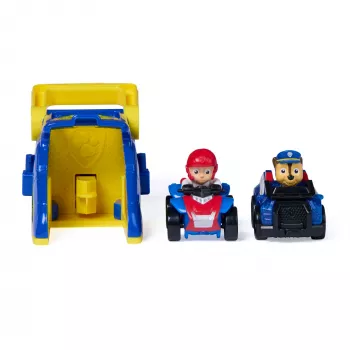 PAW Patrol Chase Pup Squad Launcher su Ryder transporto priemone 2 vnt., žaislai vaikams nuo 3 metų