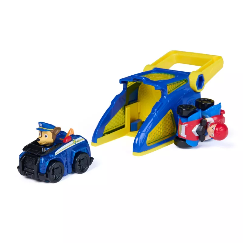 PAW Patrol Chase Pup Squad Launcher su Ryder transporto priemone 2 vnt., žaislai vaikams nuo 3 metų