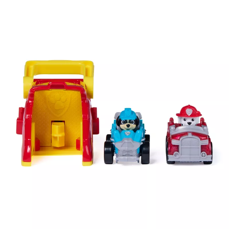 PAW Patrol Marshall Pup Squad Paleidimo Rinkinys su Rex Automobiliu 2 vnt., Žaislai Vaikams nuo 3 Metų
