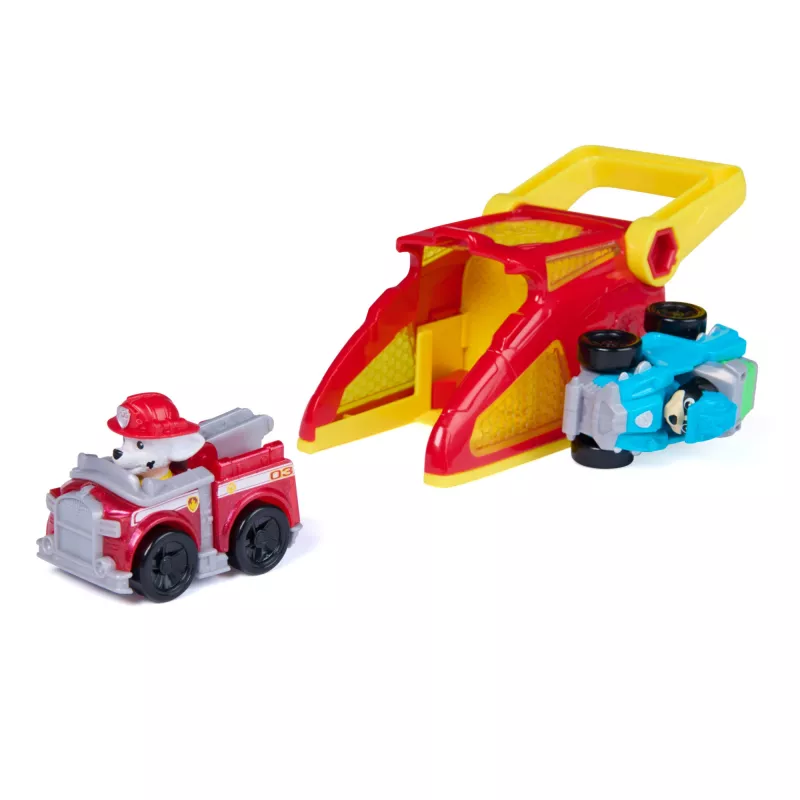 PAW Patrol Marshall Pup Squad Paleidimo Rinkinys su Rex Automobiliu 2 vnt., Žaislai Vaikams nuo 3 Metų