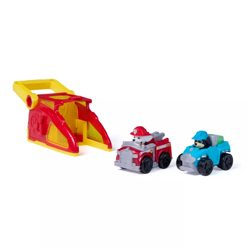 PAW Patrol Marshall Pup Squad Paleidimo Rinkinys su Rex Automobiliu 2 vnt., Žaislai Vaikams nuo 3 Metų