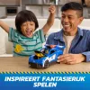 PAW Patrol: Chase Launch 'N' Rescue Cruiser policinis automobilis su šviesomis, garsais ir paslėptu tinklo paleidimo įrenginiu, 3+ metų