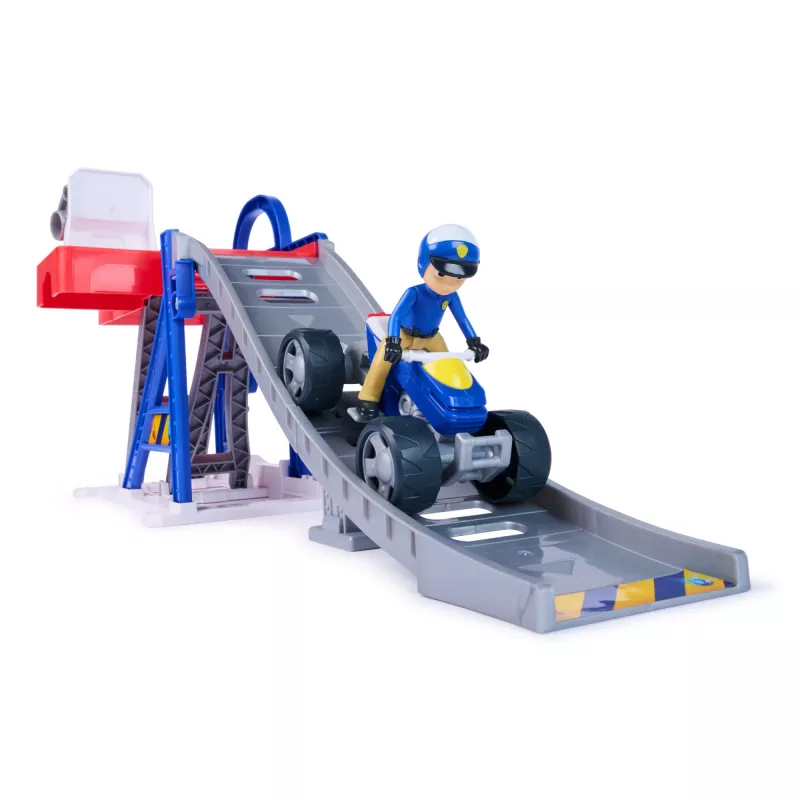 PAW Patrol paieškos ir gelbėjimo Lift 'N' Repair žaidimų rinkinys su išskirtine figūrėle ir transporto priemone, ilgis virš 30 colių, žaislai vaikams nuo 3 metų