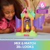 Gabby's Dollhouse Fairylandia stebuklingas transformuojantis žaidimų rinkinys su lėlės namelio aksesuarais, 3+ metų