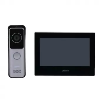 Dahya Technology KTW02 vaizdo domofono sistema 2 MP 17,8 cm (7 colių) šviesiai pilka
