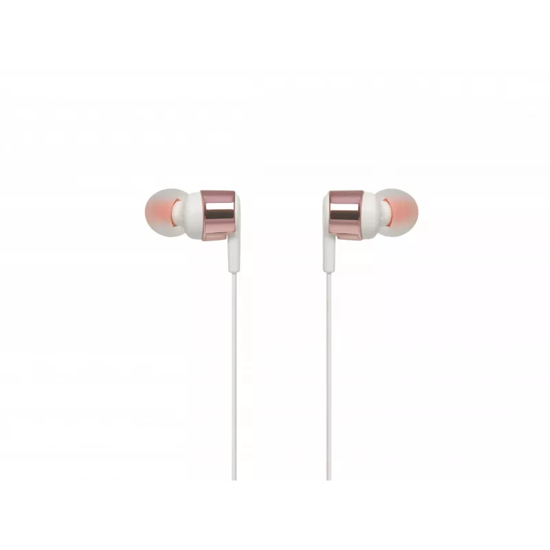 JBL Tune 210 ROSE GOALD laidinės ausinės, 20–20000 Hz, muzikai, rožinis auksas