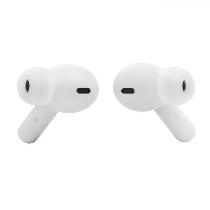 JBL Wave Beam Ausinės Tikras Belaidis Stereo (TWS) Į ausis Skambučiams/Muzikai/Sportui/Kasdienai Baltos