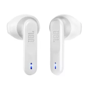 JBL Wave Flex Ausinės Tikras Belaidis Stereo (TWS) Į ausis Skambučiai/Muzika/Sportas/Kasdien B alta
