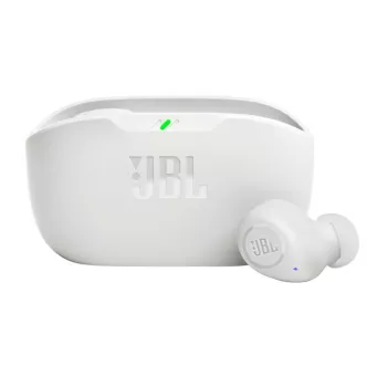 JBL Wave Buds Ausinės Tikras Belaidis Stereo (TWS) Įstatomos Skambučiams/Muzikai/Sportui/Kasdienai Bluetooth Baltos