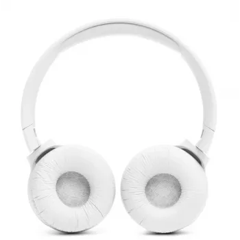 JBL Tune 520BT belaidės ausinės, ausinės su galvos lanku, žaidimams, USB Type-C, Bluetooth, balta