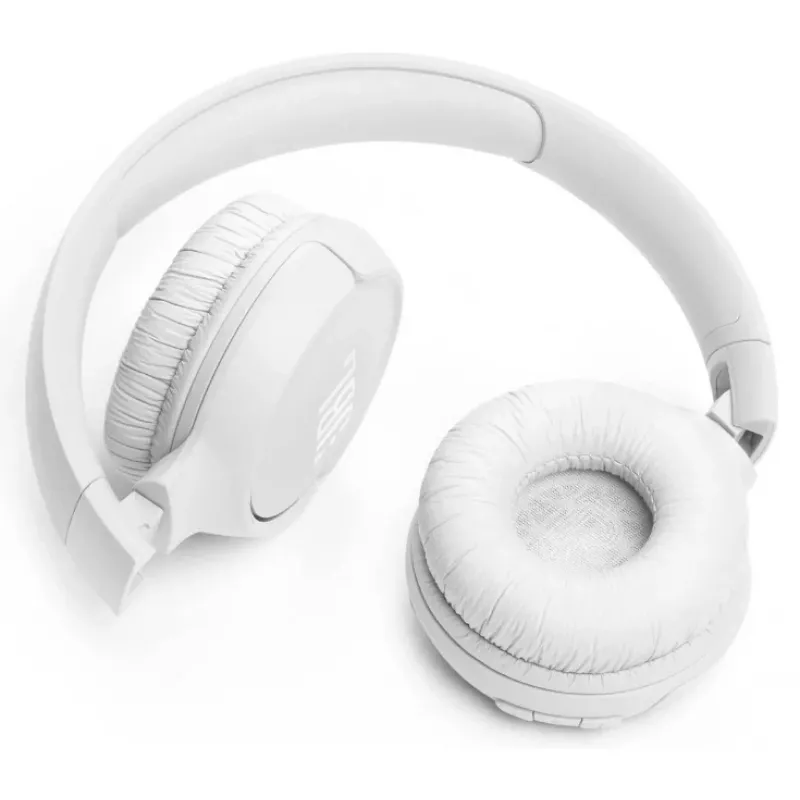 JBL Tune 520BT belaidės ausinės, ausinės su galvos lanku, žaidimams, USB Type-C, Bluetooth, balta