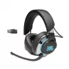 JBL Quantum 810 belaidės ausinės žaidimams, USB-C, Bluetooth, juodos
