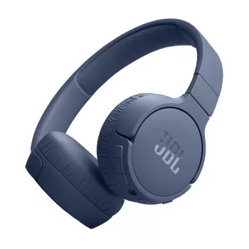 JBL Tune 670 NC ausinės, laidinės ir belaidės, skambučiams/muzikai, USB Type-C, Bluetooth, mėlynos