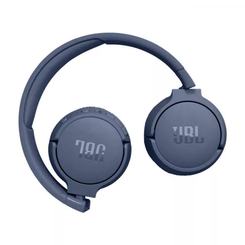 JBL Tune 670 NC ausinės, laidinės ir belaidės, skambučiams/muzikai, USB Type-C, Bluetooth, mėlynos