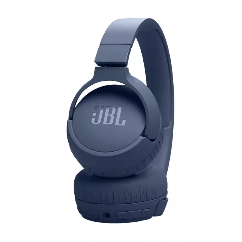 JBL Tune 670 NC ausinės, laidinės ir belaidės, skambučiams/muzikai, USB Type-C, Bluetooth, mėlynos