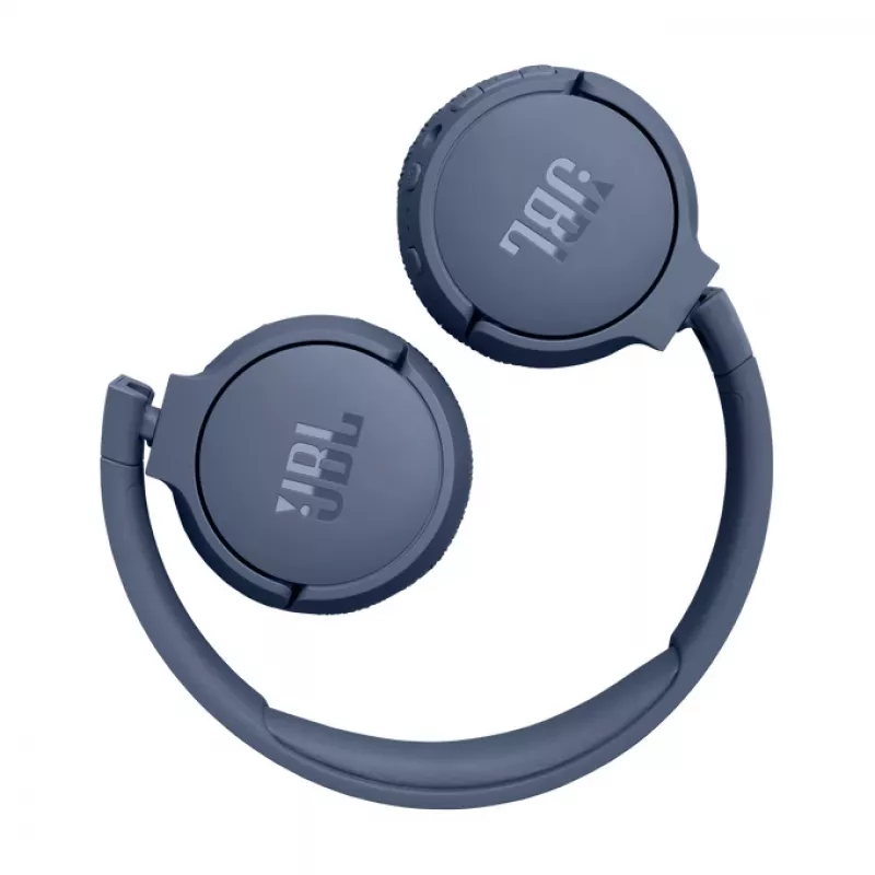 JBL Tune 670 NC ausinės, laidinės ir belaidės, skambučiams/muzikai, USB Type-C, Bluetooth, mėlynos