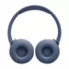 JBL Tune 670 NC ausinės, laidinės ir belaidės, skambučiams/muzikai, USB Type-C, Bluetooth, mėlynos