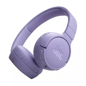 JBL Tune 670 NC ausinės laidinės ir belaidės, skambučiams/muzikai, USB Type-C, Bluetooth, violetinės
