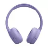 JBL Tune 670 NC ausinės laidinės ir belaidės, skambučiams/muzikai, USB Type-C, Bluetooth, violetinės