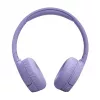 JBL Tune 670 NC ausinės laidinės ir belaidės, skambučiams/muzikai, USB Type-C, Bluetooth, violetinės