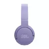 JBL Tune 670 NC ausinės laidinės ir belaidės, skambučiams/muzikai, USB Type-C, Bluetooth, violetinės