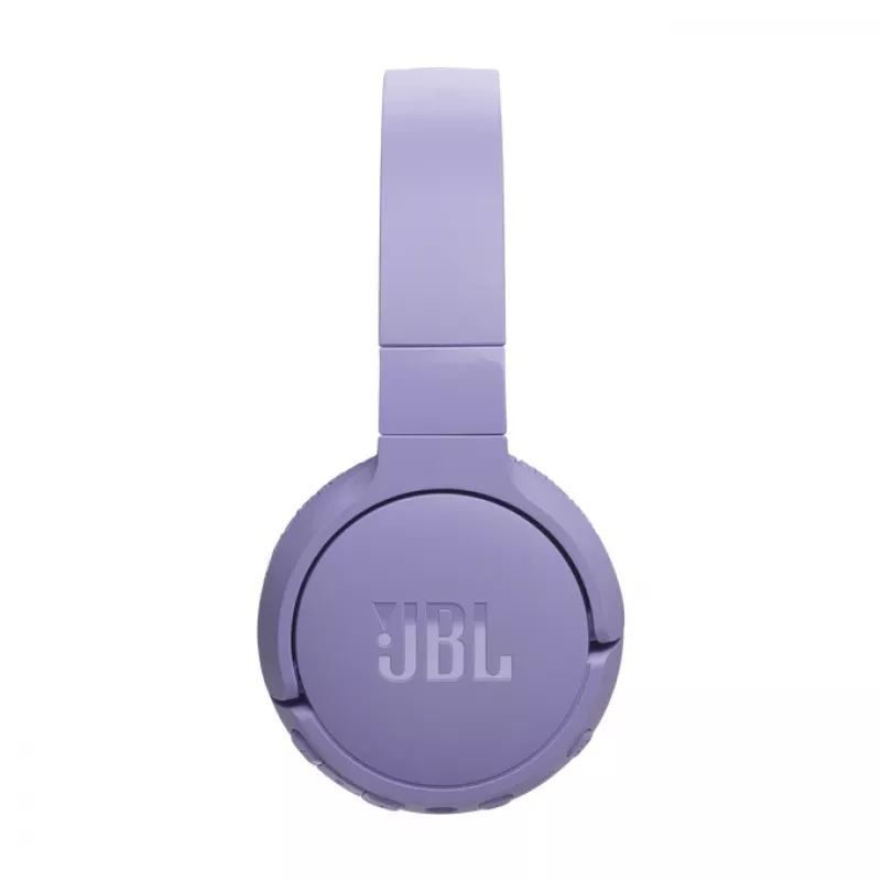 JBL Tune 670 NC ausinės laidinės ir belaidės, skambučiams/muzikai, USB Type-C, Bluetooth, violetinės