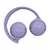 JBL Tune 670 NC ausinės laidinės ir belaidės, skambučiams/muzikai, USB Type-C, Bluetooth, violetinės