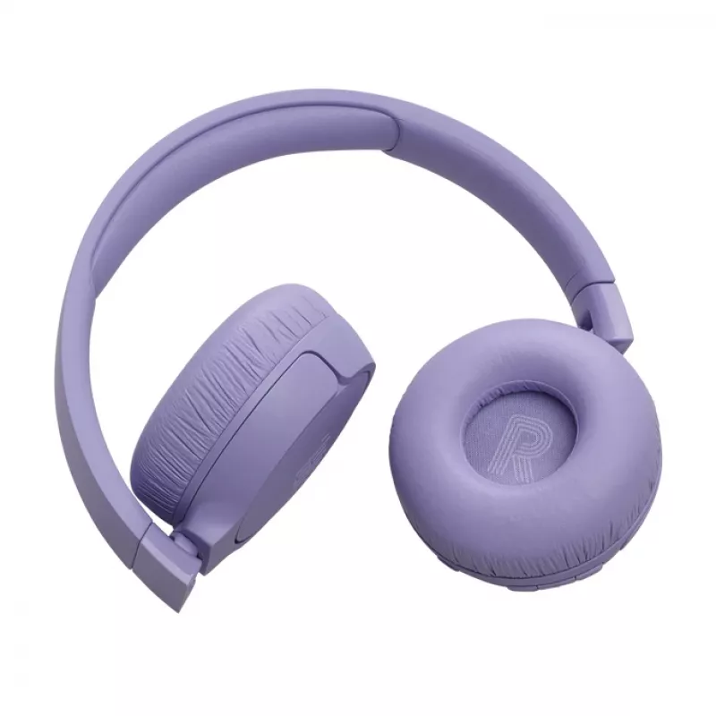 JBL Tune 670 NC ausinės laidinės ir belaidės, skambučiams/muzikai, USB Type-C, Bluetooth, violetinės