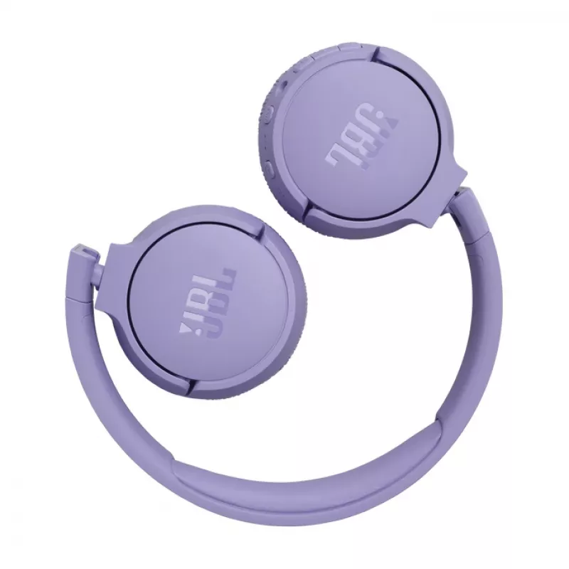 JBL Tune 670 NC ausinės laidinės ir belaidės, skambučiams/muzikai, USB Type-C, Bluetooth, violetinės
