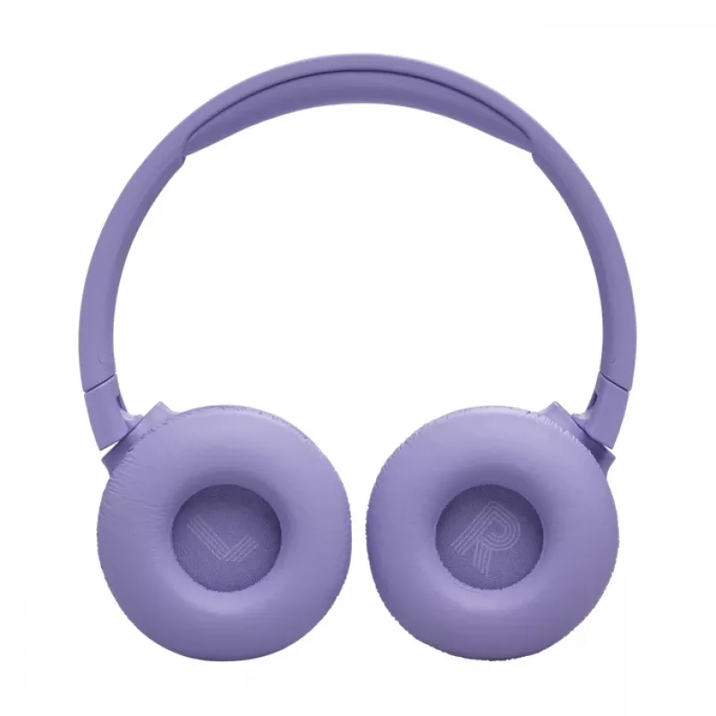 JBL Tune 670 NC ausinės laidinės ir belaidės, skambučiams/muzikai, USB Type-C, Bluetooth, violetinės