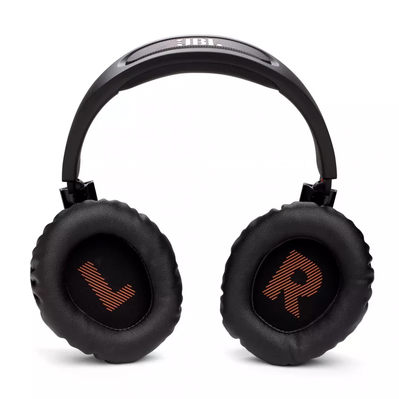 JBL Quantum 350 BLACK belaidės ausinės žaidimams, 20–20000 Hz, 247 g, juodos