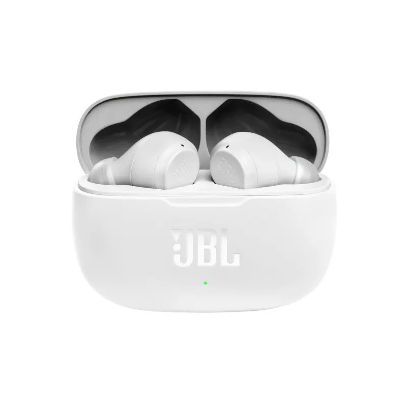 JBL Wave 200 TWS WHITE belaidės ausinės, 20–20000 Hz, 48 g, baltos