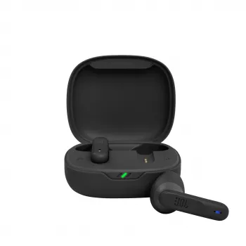 JBL WAVE 300TWS belaidės ausinės, True Wireless Stereo (TWS), į ausį, muzika, Bluetooth, įkrovimo dėklas, juodos