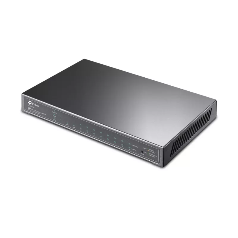 TP-Link JetStream 8 prievadų Gigabit Smart PoE+ jungiklis su 2 SFP lizdais