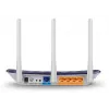 TP-Link Archer C20 belaidis maršrutizatorius AC750, dviejų juostų (2,4 GHz / 5 GHz), juoda, balta