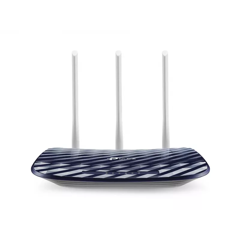 TP-Link Archer C20 belaidis maršrutizatorius AC750, dviejų juostų (2,4 GHz / 5 GHz), juoda, balta
