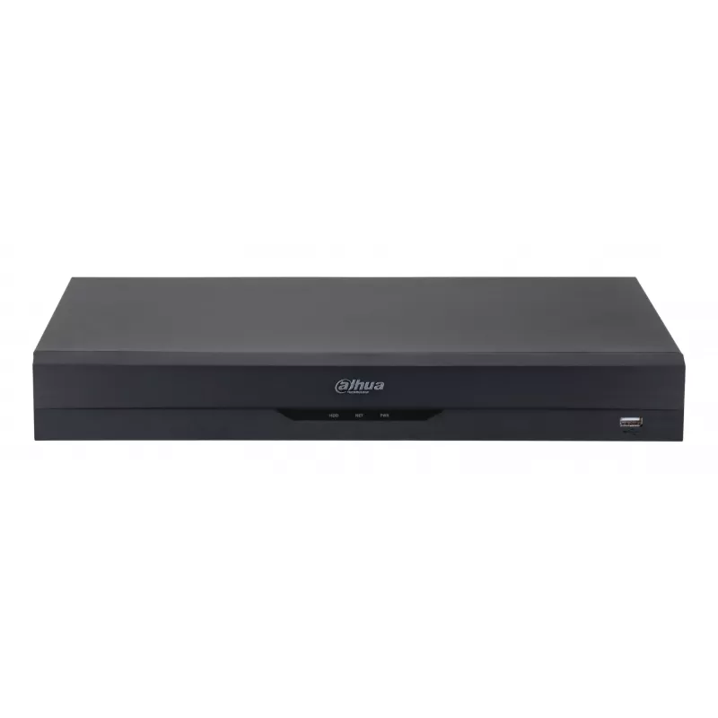 DVR Dahua Technology XVR5216AN-4KL-I3/T – 16 kanalų 4K (3840×2160), H.264/H.265, 1xRJ45, 1xUSB3.2, 1xUSB2.0, max HDD 16 TB, Juoda