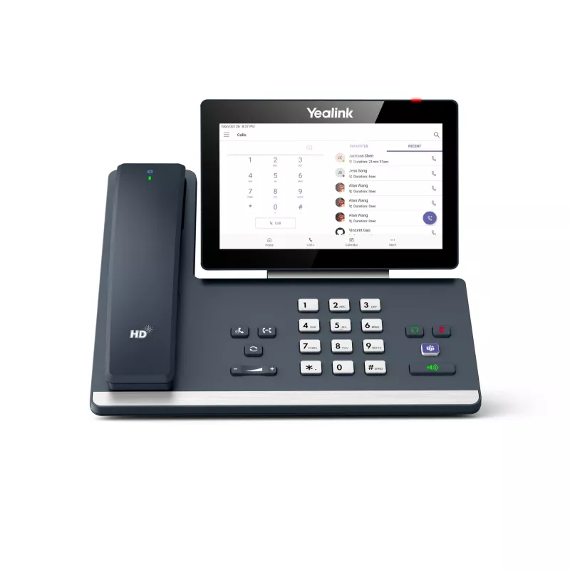 Yealink MP58-WH Microsoft Teams Edition IP telefonas, pilka, belaidė ragelis, stalinis, Android, Microsoft Teams